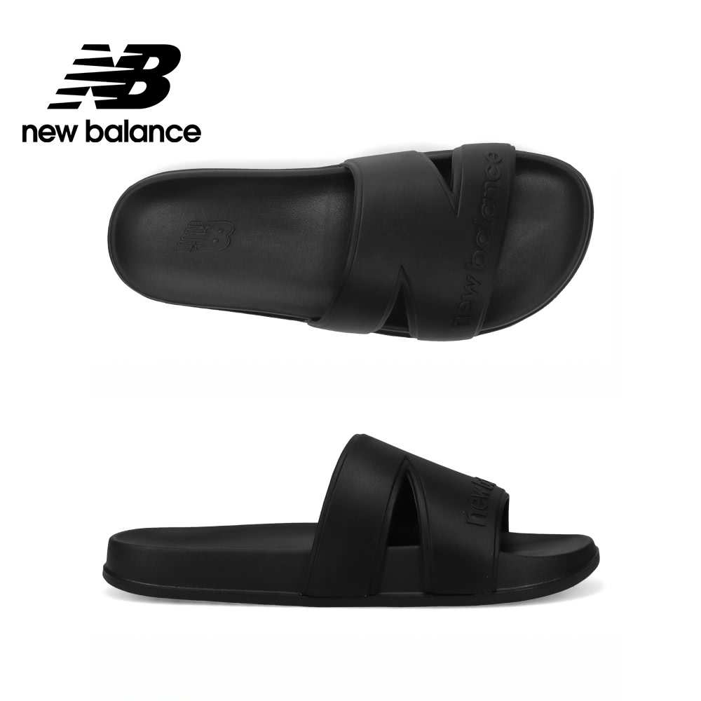 NEW BALANCE NB 涼拖鞋_中性_黑色/深灰色/白