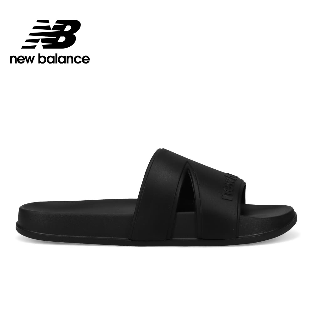 NEW BALANCE NB 涼拖鞋_中性_黑色/深灰色/白