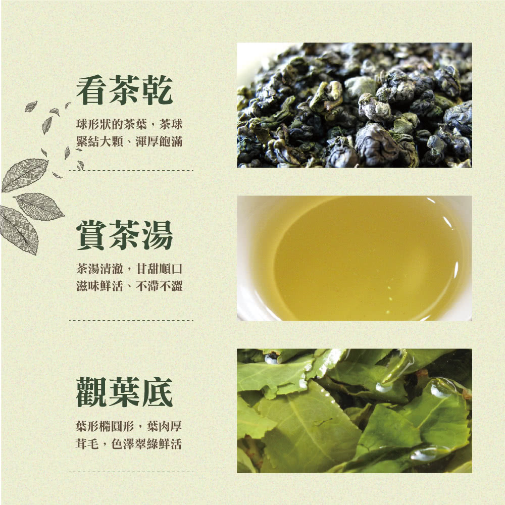 球形狀的茶葉,茶球