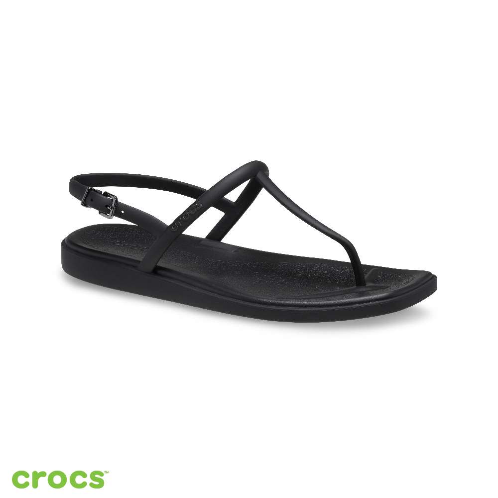 Crocs 女鞋 邁阿密人字拖涼鞋(209793-001) 