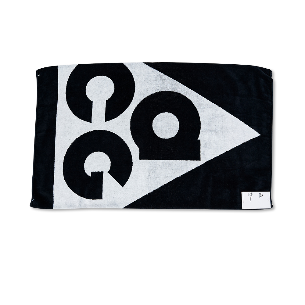 NIKE 耐吉 TOWEL ACG 黑白色 基本款 毛巾 純