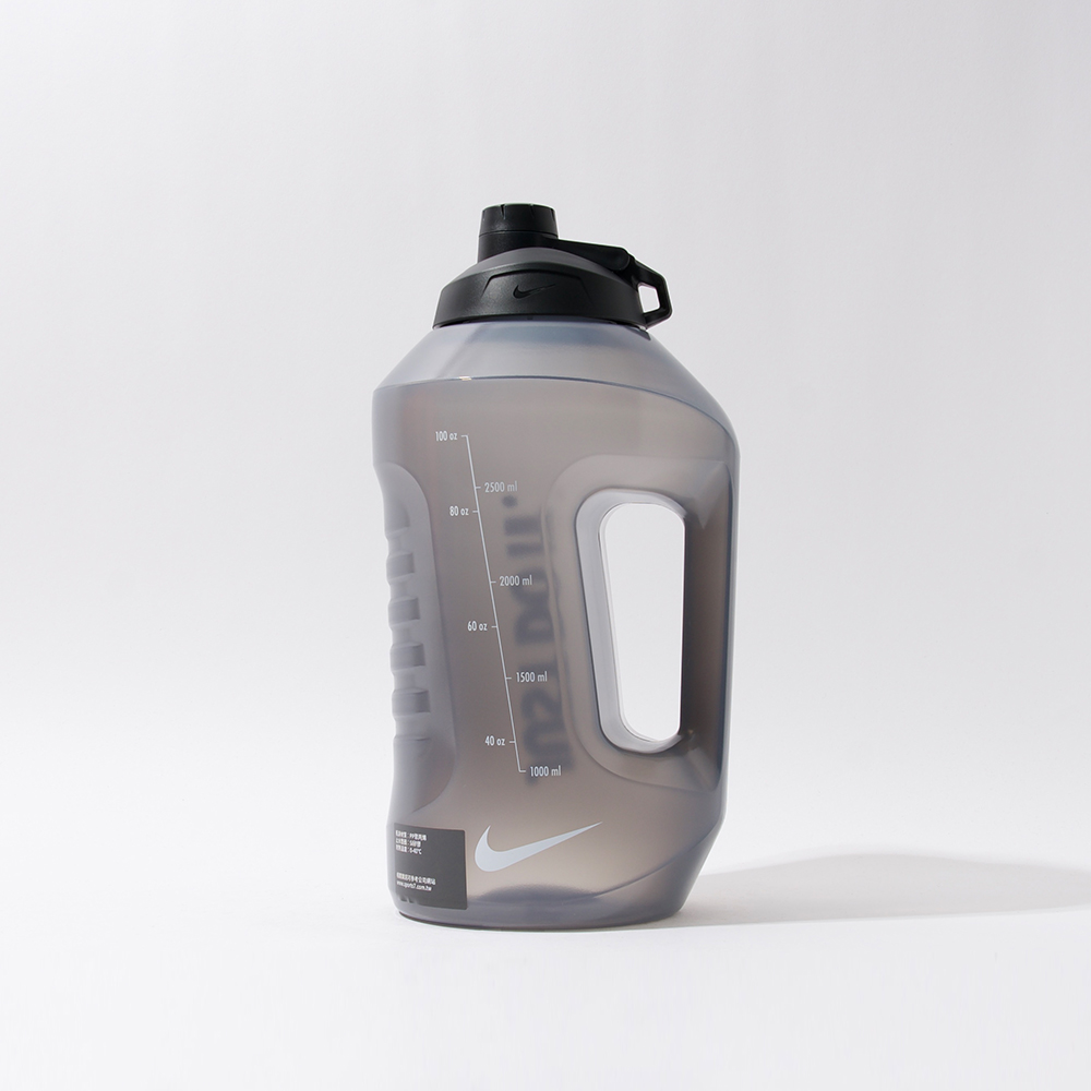 NIKE 耐吉 SUPER JUG 黑灰色 大口徑超容量水壺