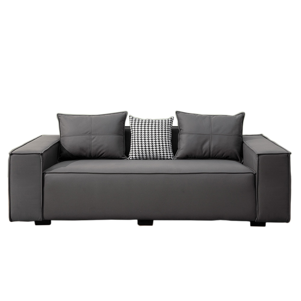 obis 格瑞塔科技布沙發（深灰色）優惠推薦