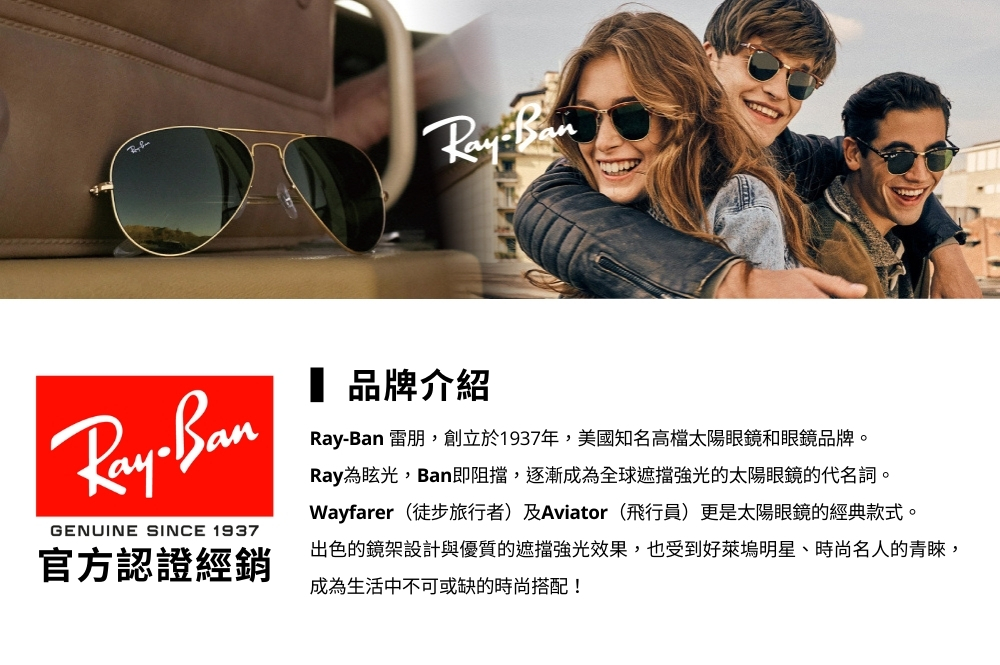 RayBan 雷朋 方框光學眼鏡 成毅同款(深透灰#RB54