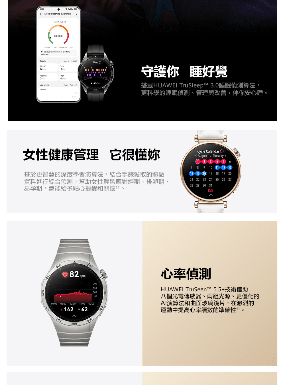 æ­è¼HUAWEI TruSleep 3.0ç¡ç åµæ¸¬ç®æ³,