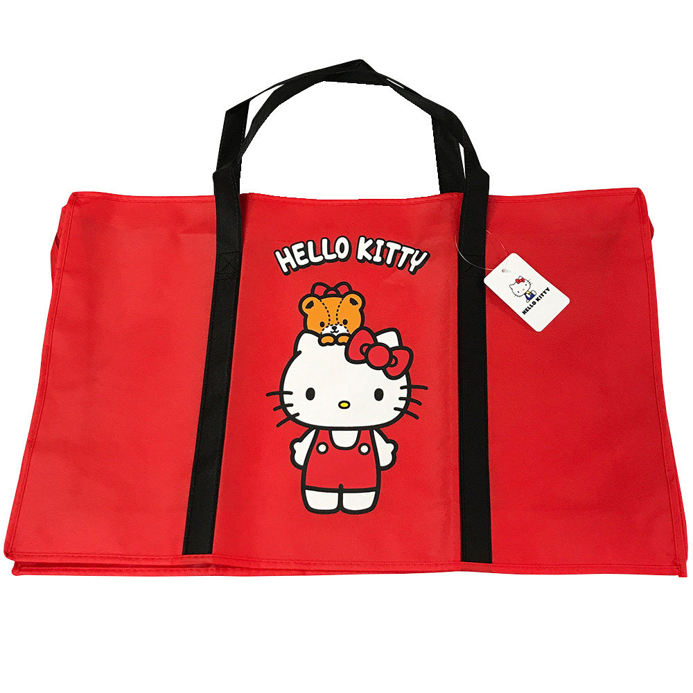 SANRIO 三麗鷗 Hello Kitty午安被收納袋超值