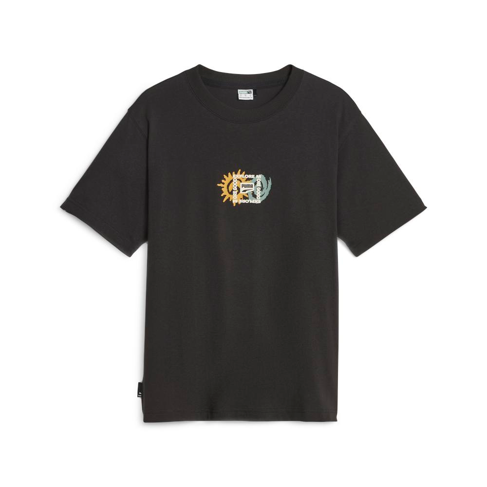 PUMA官方旗艦 流行系列Downtown圖樣寬鬆短袖T恤 