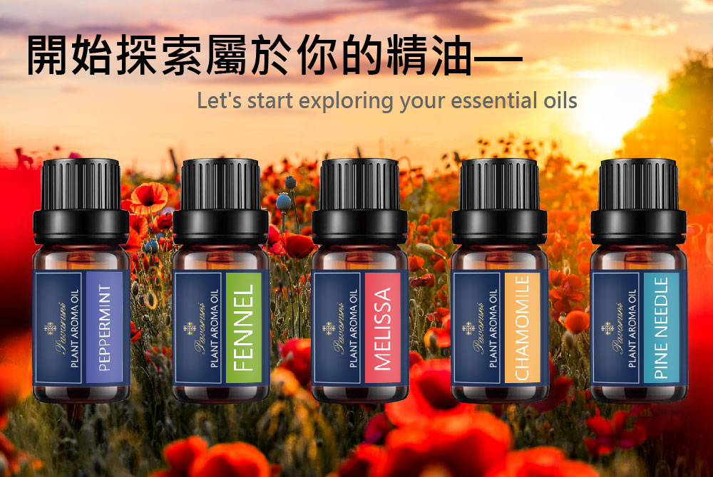 開始探索屬於你的精油 