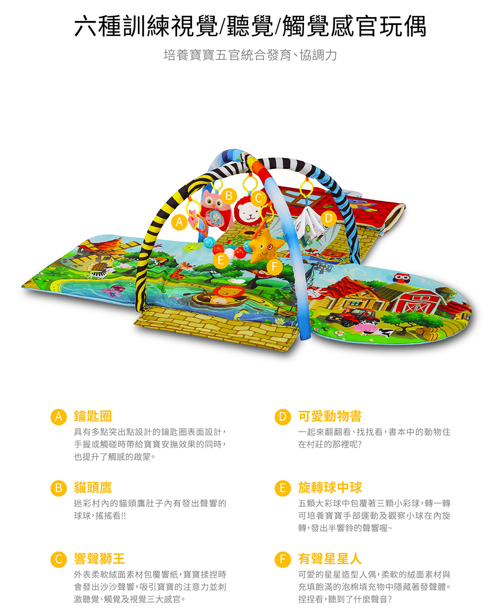 具有多點突出點設計的鑰匙圈表面設計,