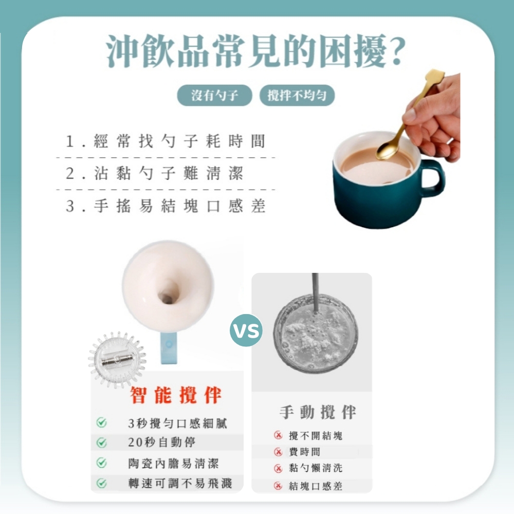 1.經常找勺子耗時間