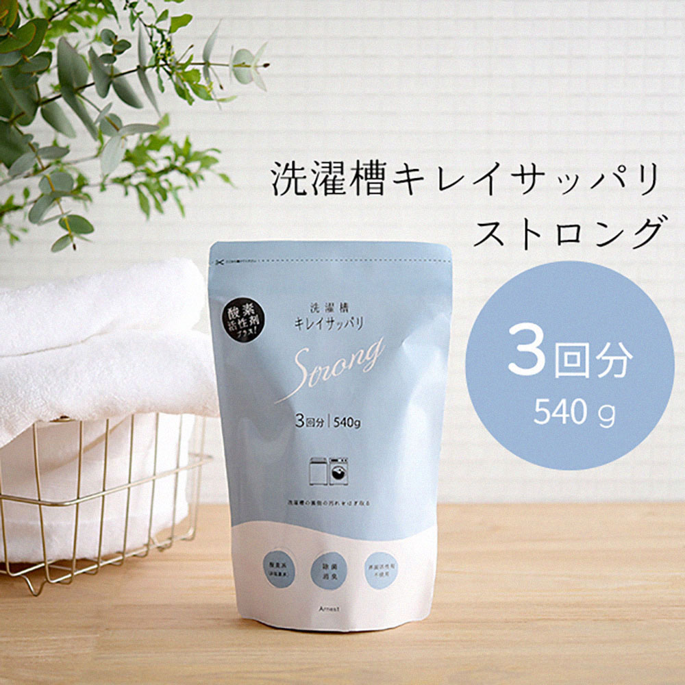 Arnest 衣槽清潔劑540G(日本製 洗衣槽清潔劑 洗衣