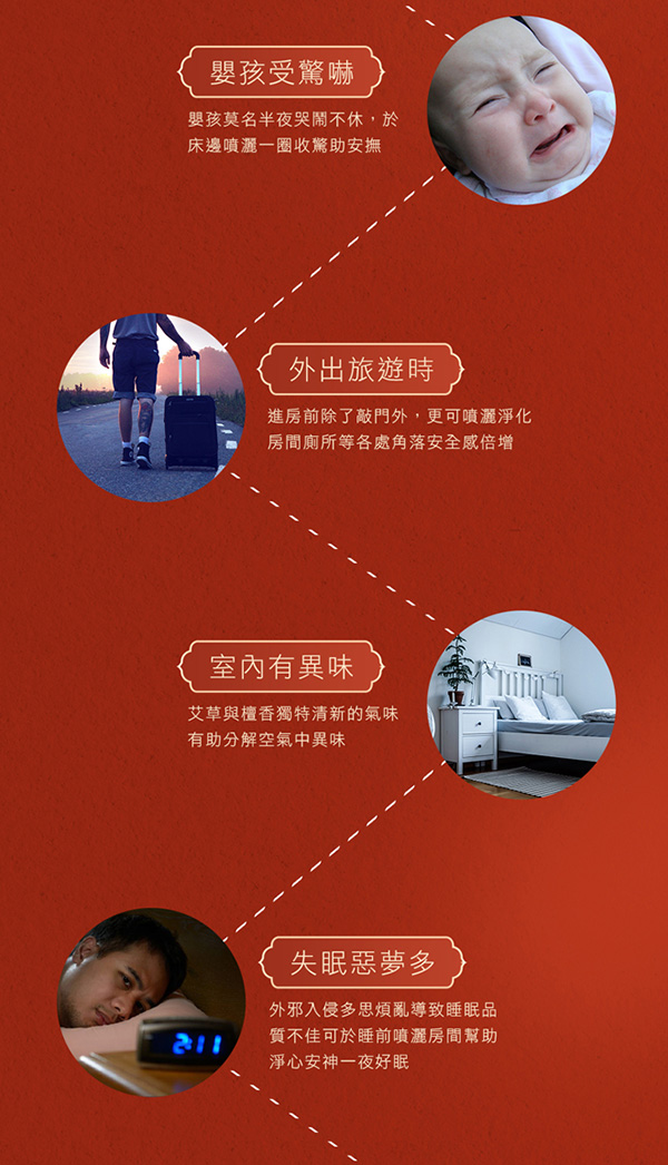 進房前除了敲門外,更可噴灑淨化