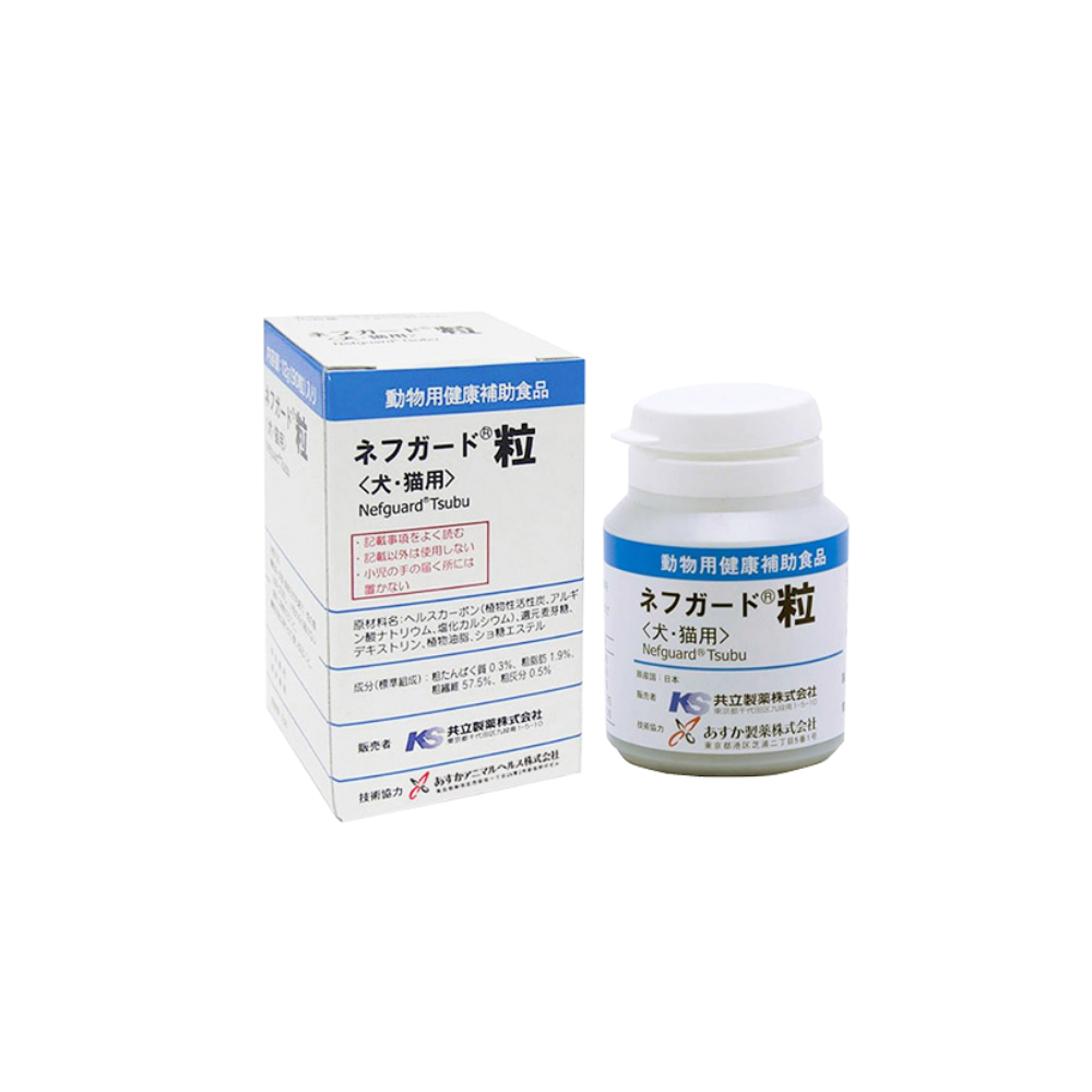 日本共立製藥 活腎炭-粒 Nefguard 90粒/瓶(代謝