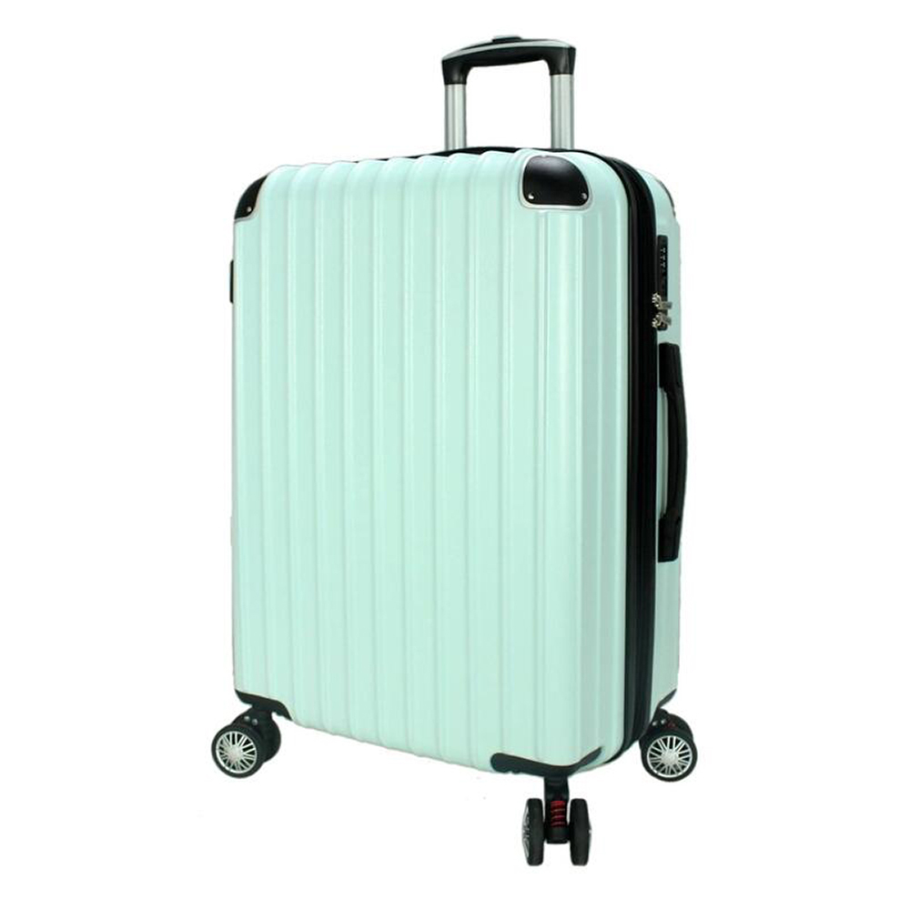 SNOW.bagshop 24吋行李箱加大360度避震輪(金 SNOW.bagshop 24吋行李箱加大360度避震輪(金