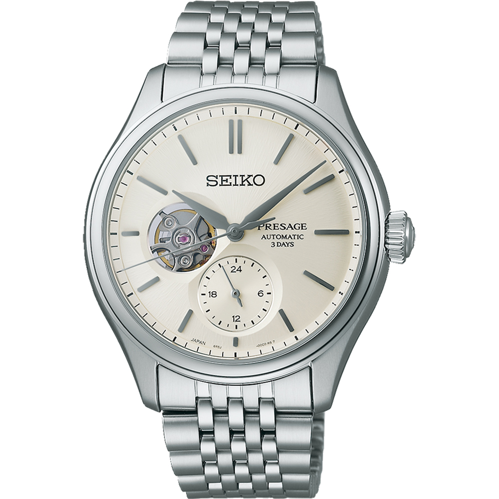 SEIKO 精工 Presage 經典商務機械錶-40.2m