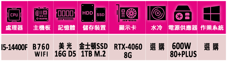 微星平台 i5十核GeForce RTX 4060{中華拳I