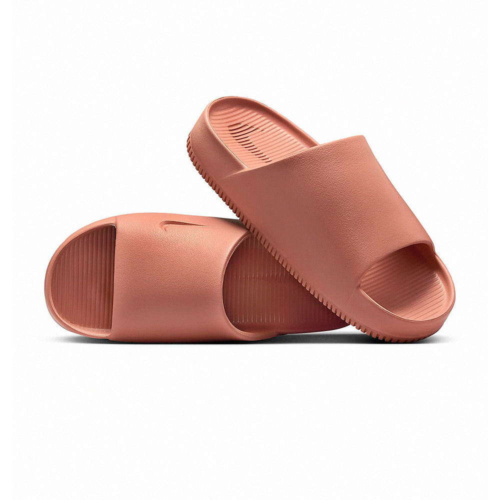 NIKE 耐吉 W Calm Slide 女鞋 粉橘色 防水