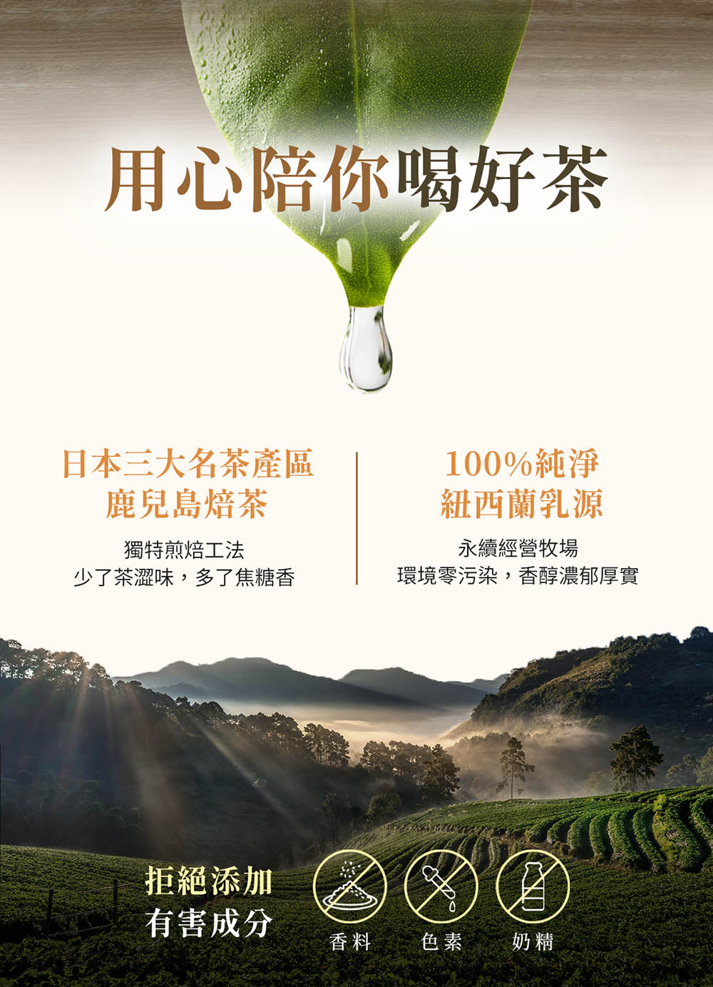 環境零污染,香醇濃郁厚實