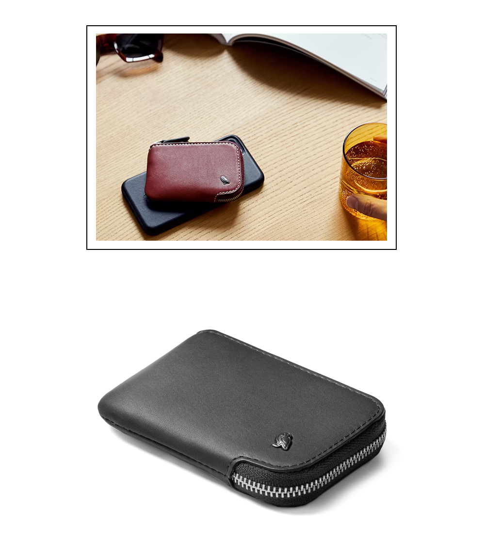 Bellroy Card Pocket 系列拉鍊零錢包卡片夾