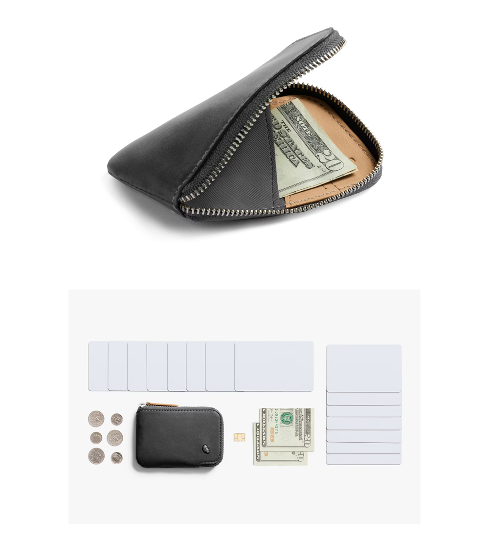 Bellroy Card Pocket 系列拉鍊零錢包卡片夾