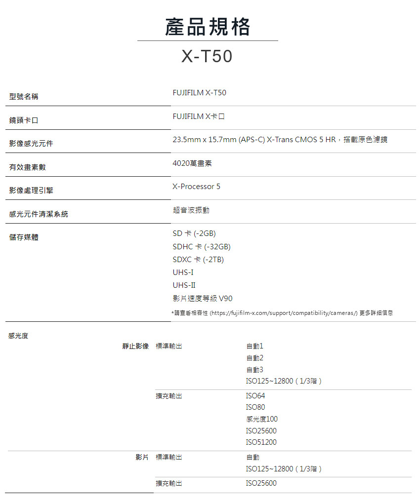 請查看相容性 httpsfujifilmx.comsupportcompatibilitycameras 更多詳細信息