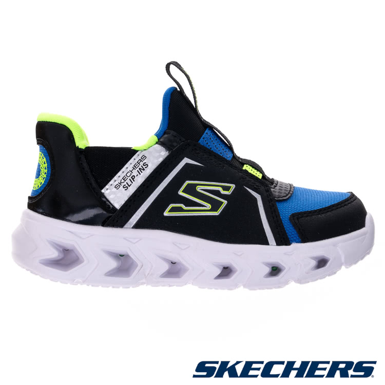 SKECHERS 男嬰童系列燈鞋 瞬穿舒適科技 HYPNO-