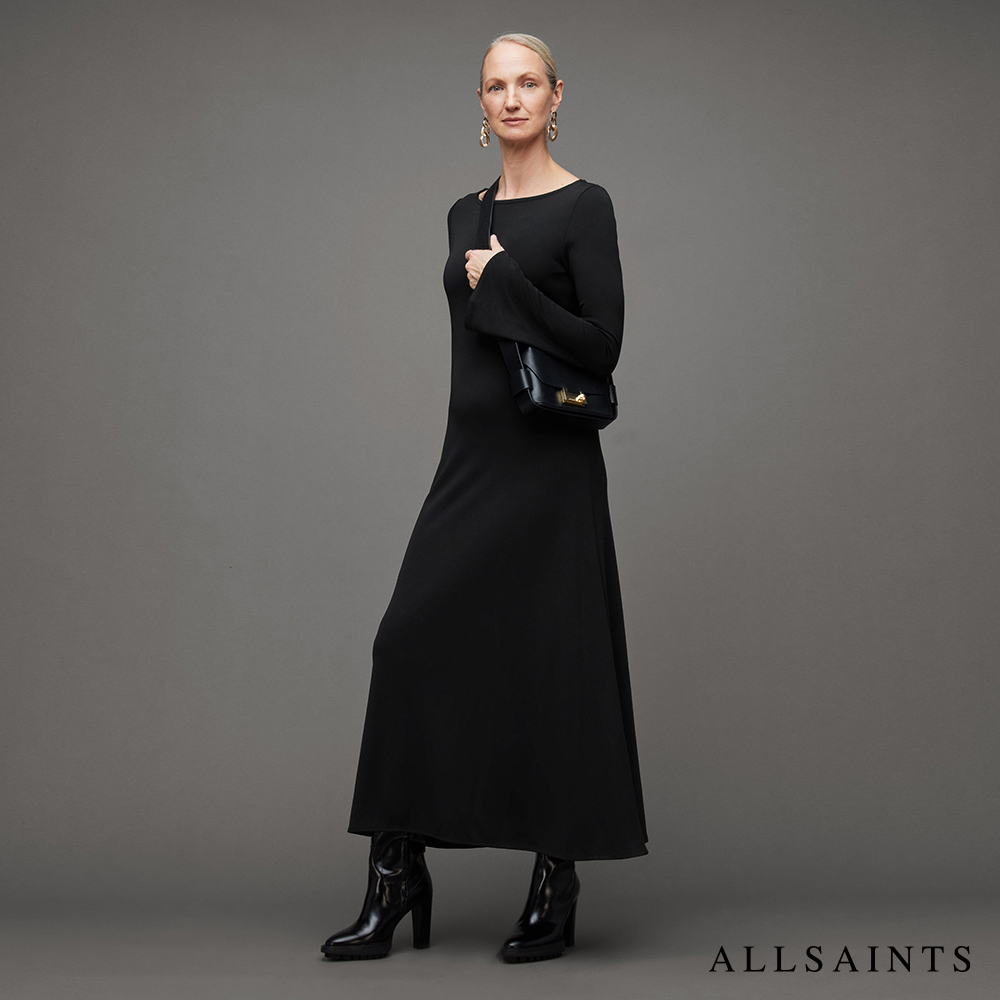 ALLSAINTS CAROLINA 簡約中長版洋裝 WD6