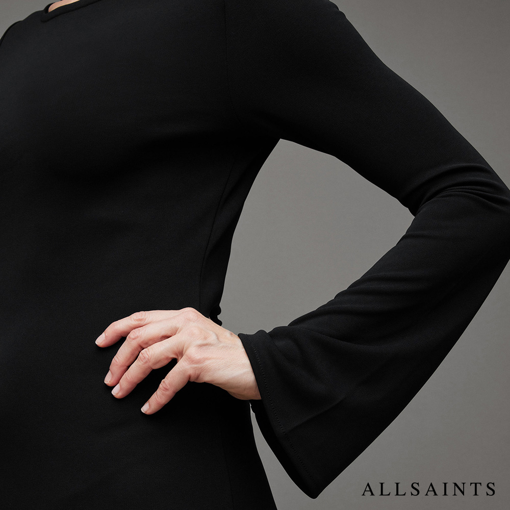 ALLSAINTS CAROLINA 簡約中長版洋裝 WD6