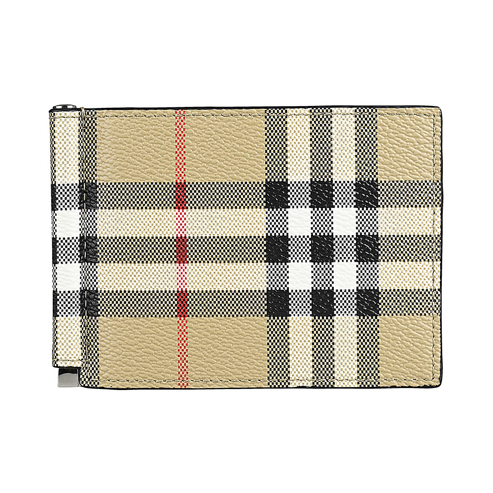 BURBERRY 巴寶莉 BURBERRY內燙印銀字LOGO