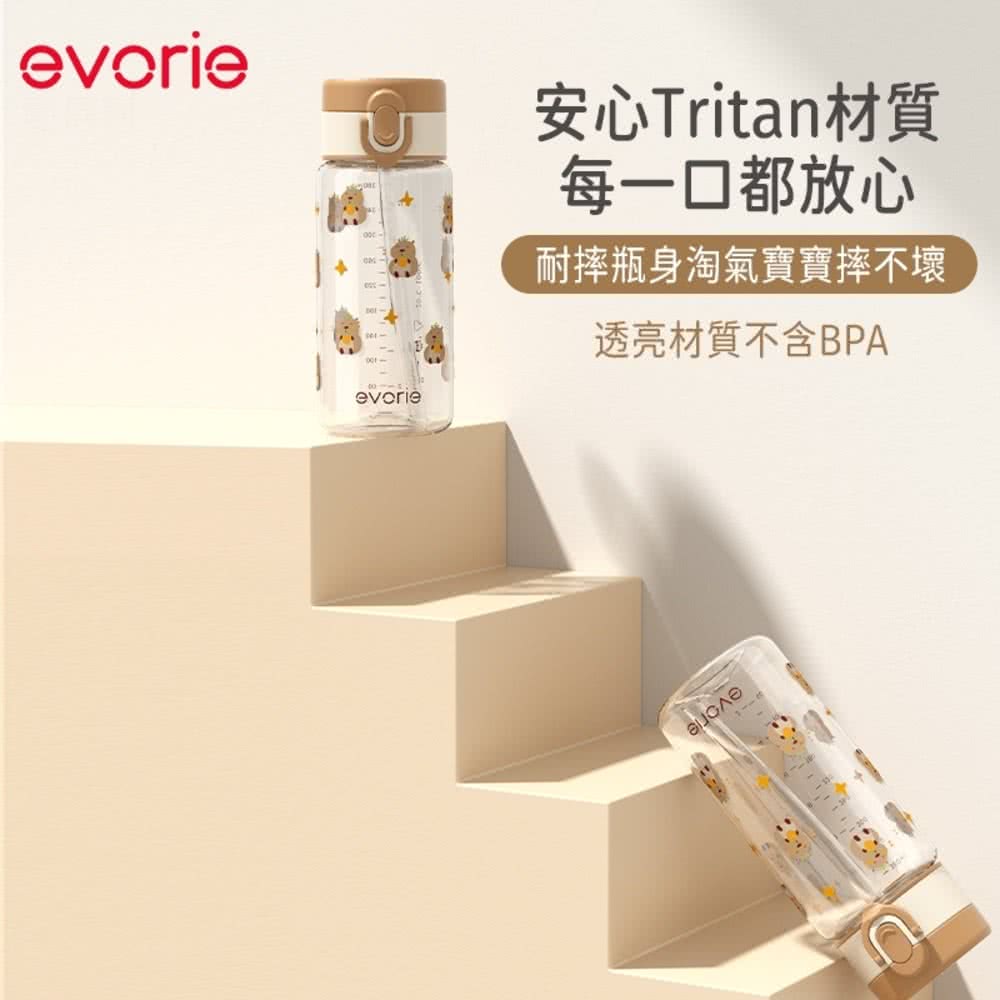 刻度清晰 輕鬆掌握飲水量 瓶身上的容量刻度 讓您與寶貝都能隨心掌握每日喝水量 