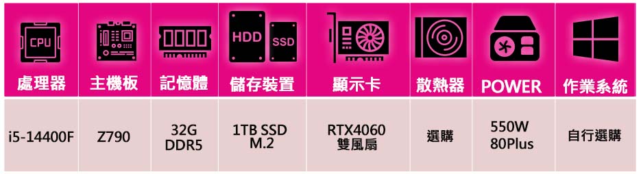 華碩平台 i5十核 RTX4060 2X{百年不遇}海景房電