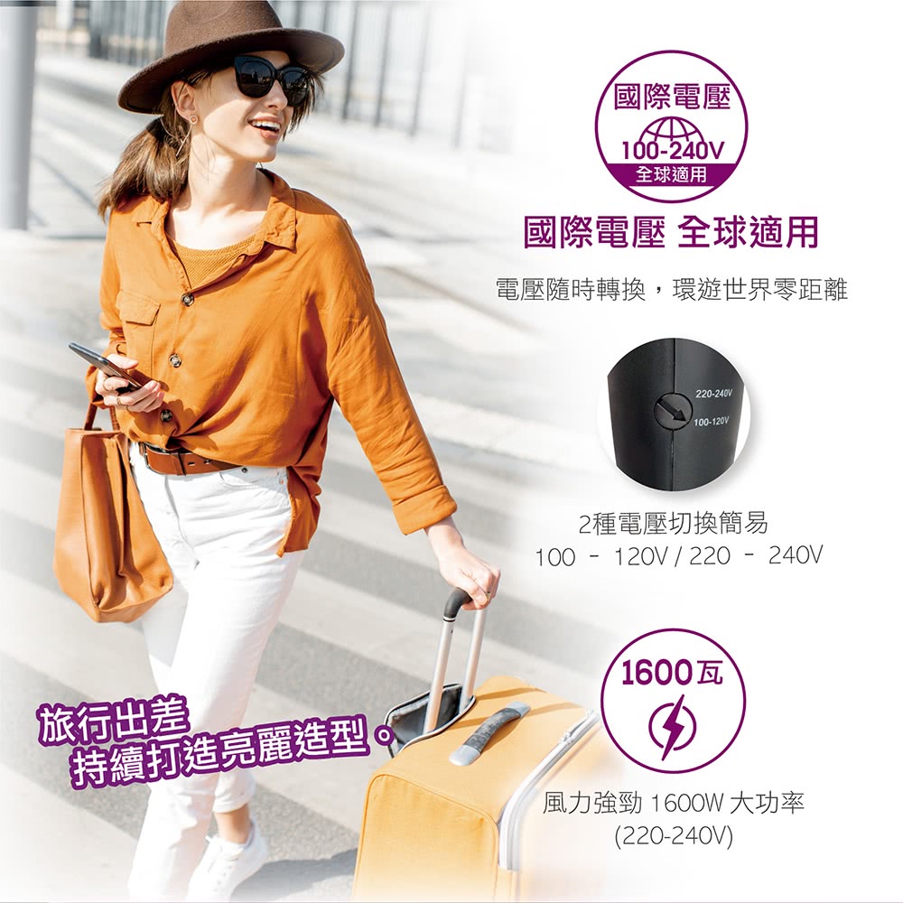 電壓隨時轉換,環遊世界零距離