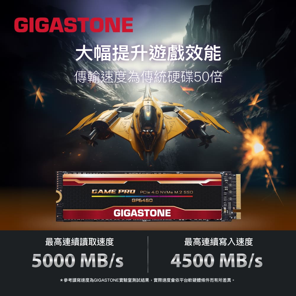 Gigastone 立達國際 GP6450 1TB PCIe