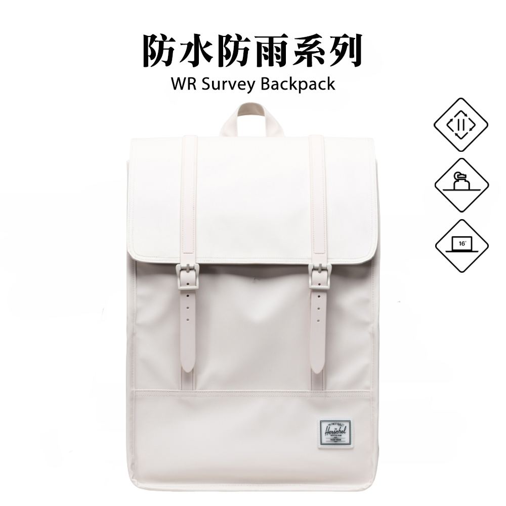 Herschel 官方直營 後背包 15吋筆電包 書包 拉鍊