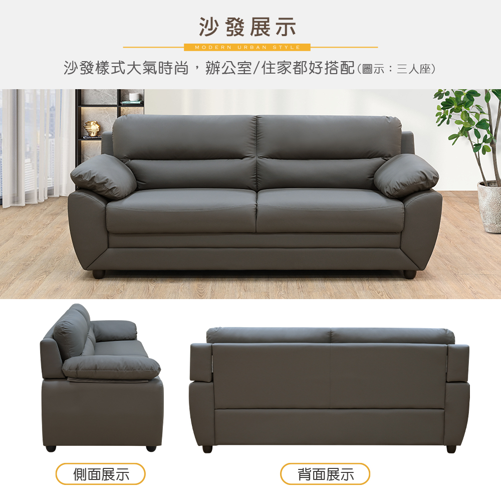 New Life 新生活家具 《巴克禮》二人位 貓抓皮沙發 