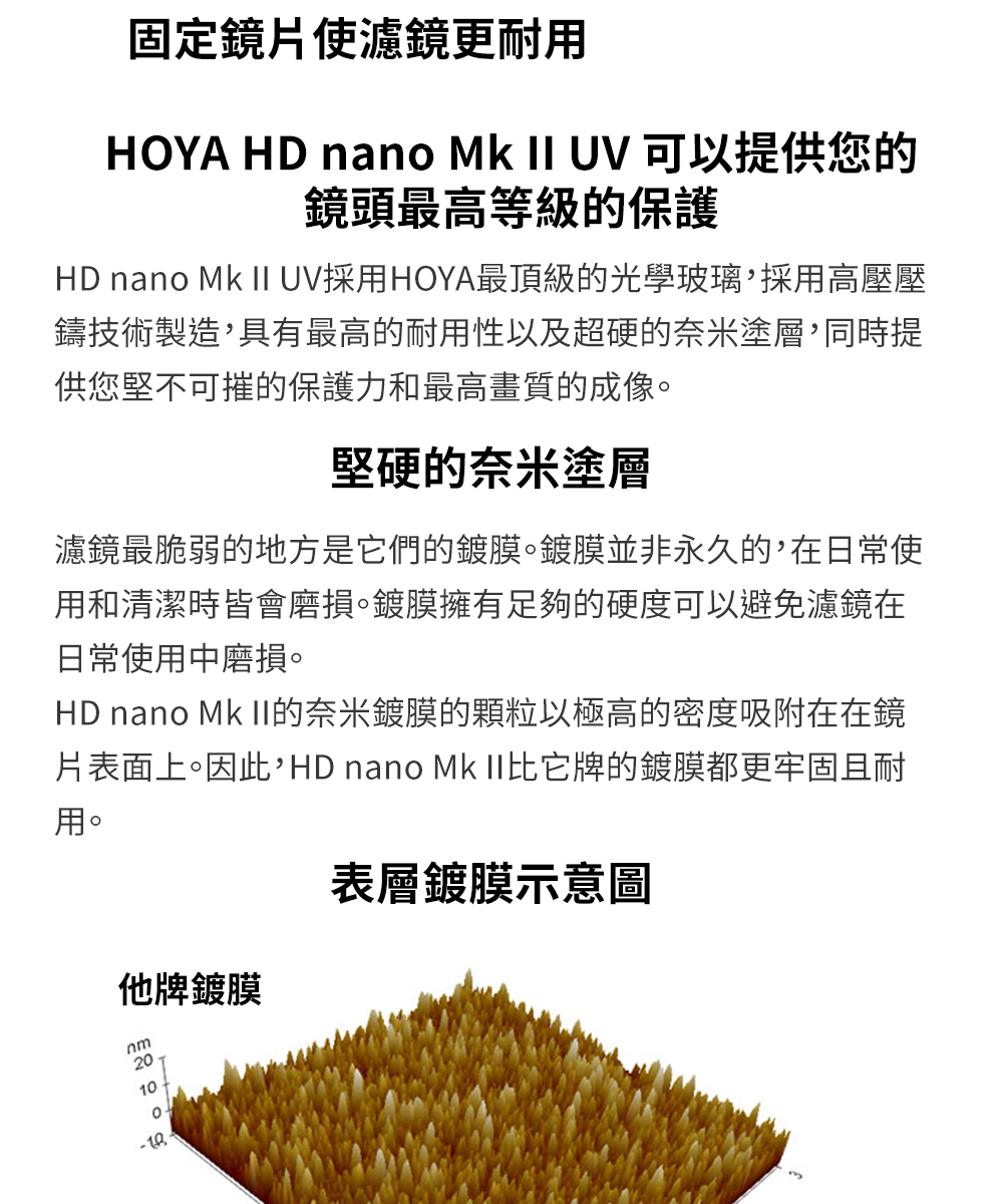 HOYA HD NANO MK II UV 濾鏡 67mm(