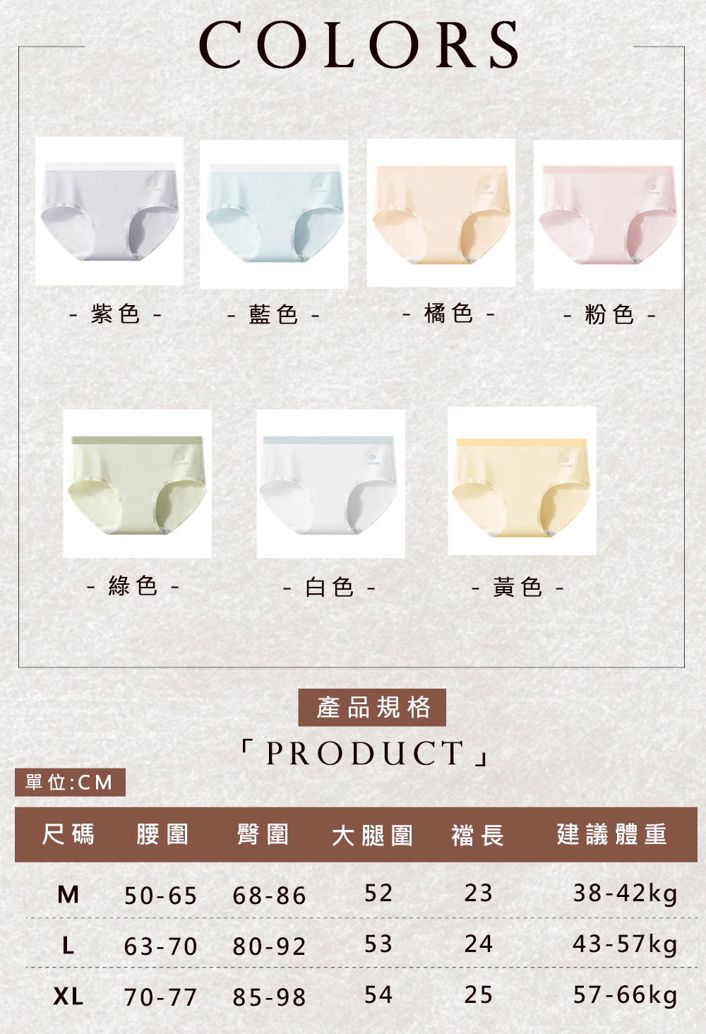 尺碼 腰圍 臀圍