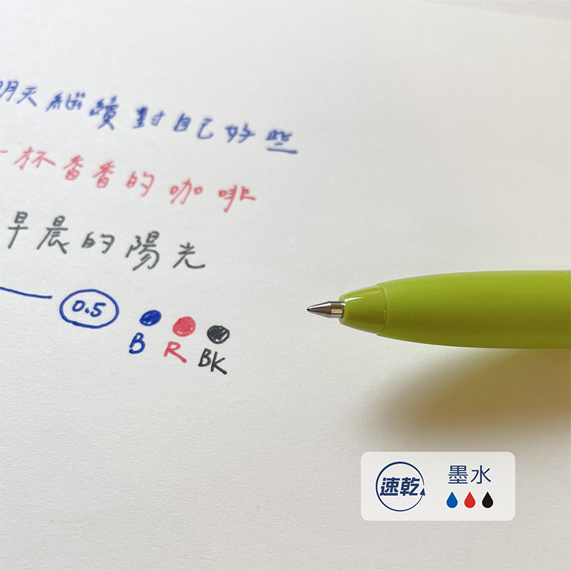 明天繼續對自己好些 一杯香香的咖啡 早晨的陽光 墨水 速乾 