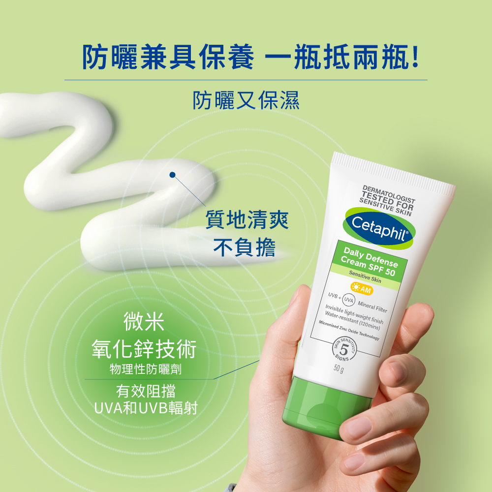 防曬兼具保養 一瓶抵兩瓶