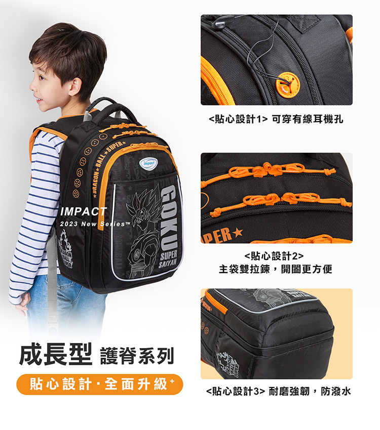 貼心設計3 耐磨強韌,防潑水