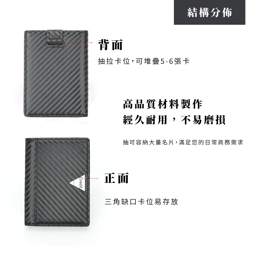抽可容納大量名片,滿足您的日常商務需求