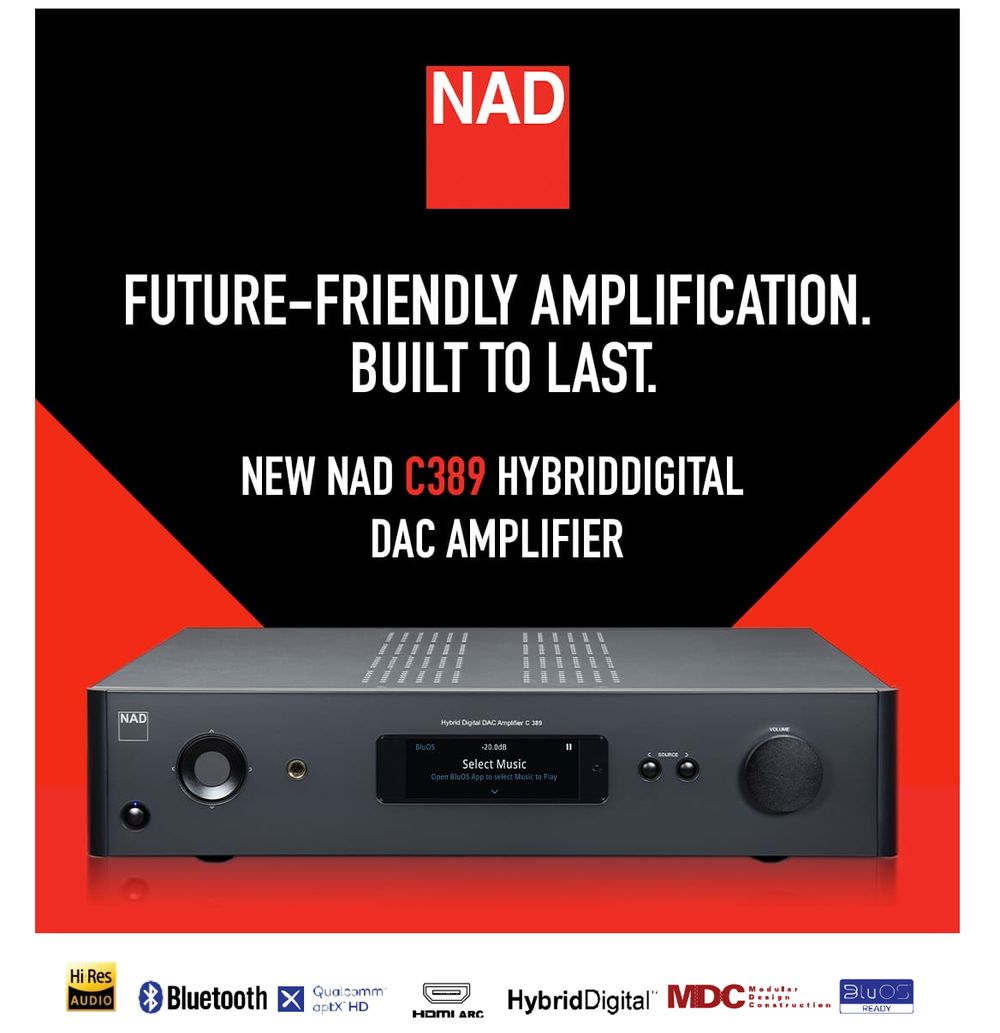 NAD 數位綜合擴大機(C-389)優惠推薦