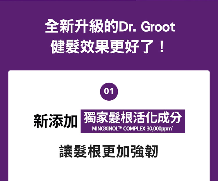 Dr.Groot 強健髮根任選-任選2入(蓬盈/控油/修護4