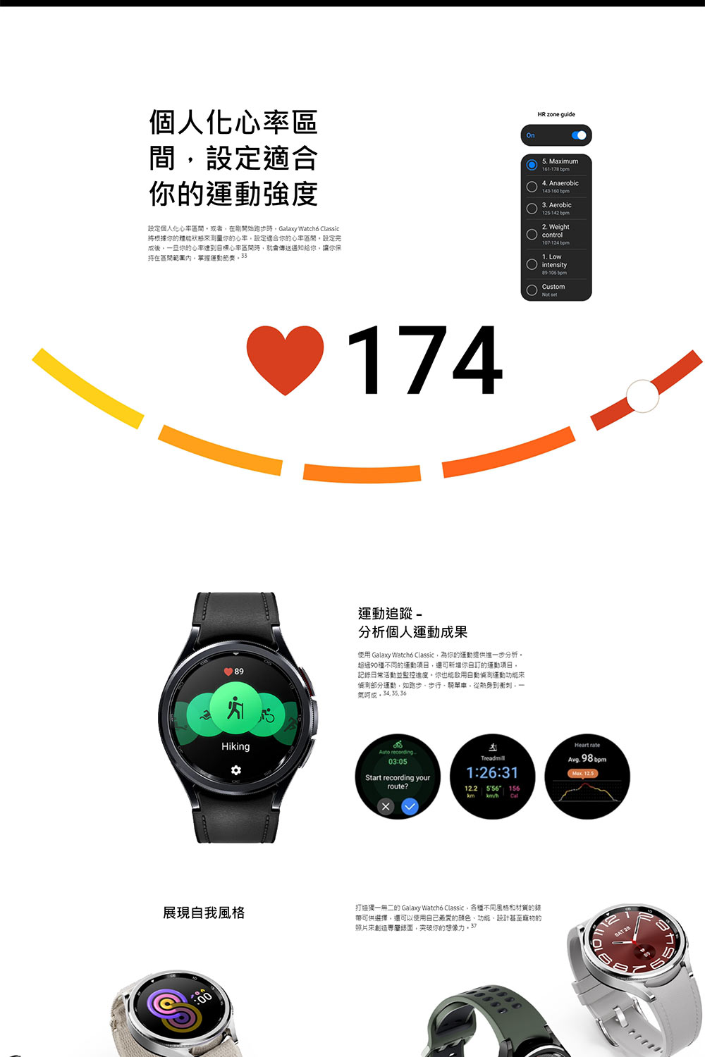 SAMSUNG三星 Galaxy Watch 6 R955 - 詳情7