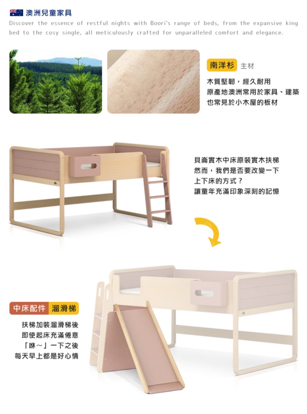 原產地澳洲常用於家具、建築