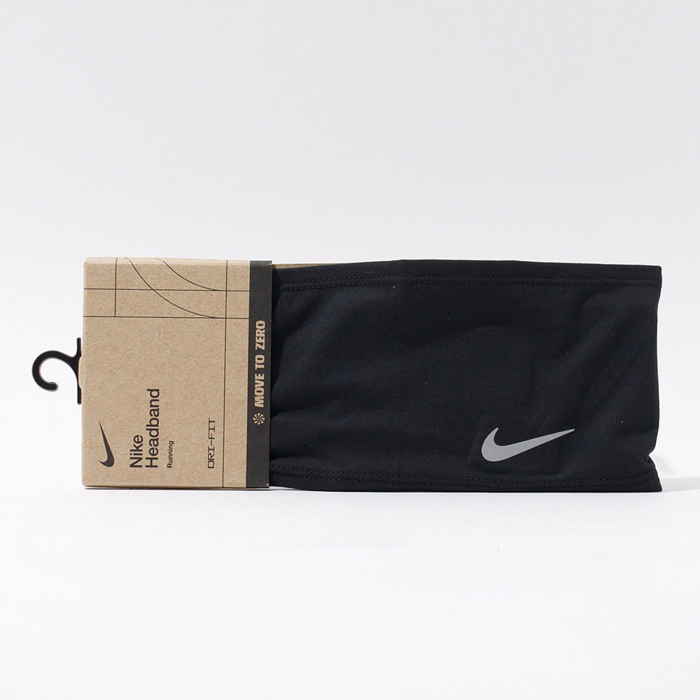 NIKE 耐吉 DRI-FIT SWOOSH 慢跑 黑色 吸