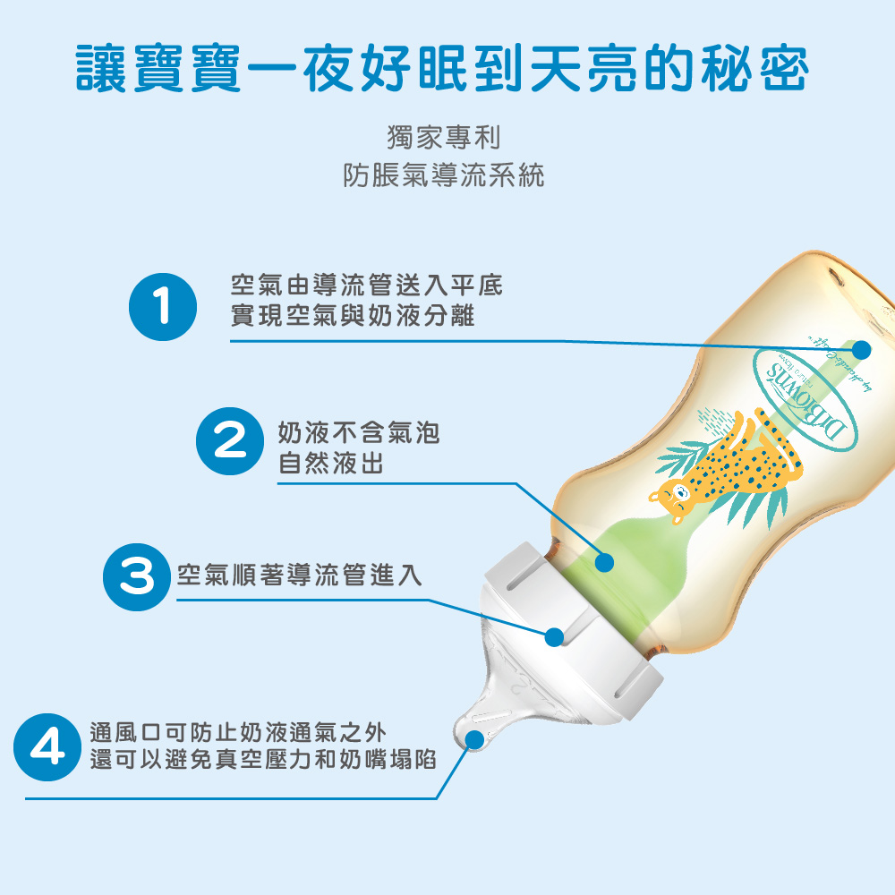 還可以避免真空壓力和奶嘴塌陷