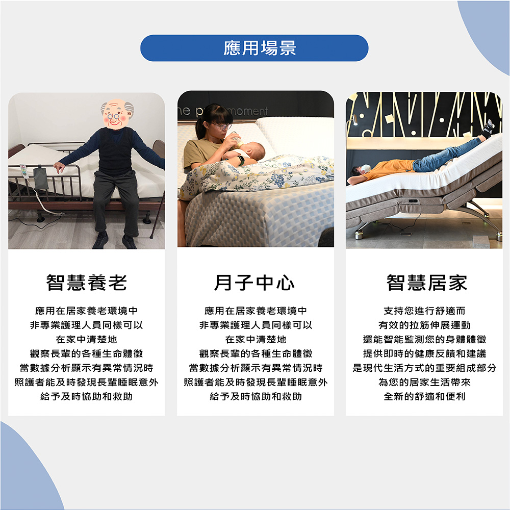 照護者能及時發現長輩睡眠意外