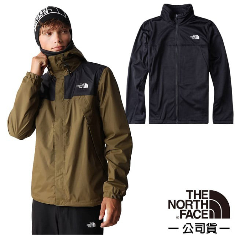 The North Face 男 3效能 防水透氣防風耐磨連