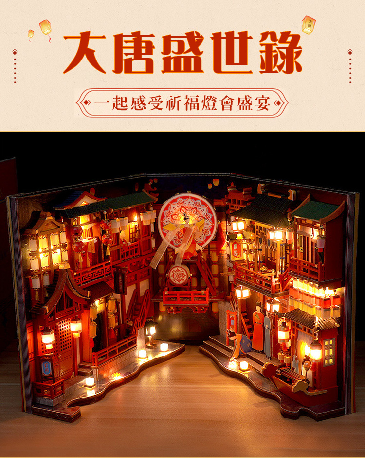 ....... 大唐盛世錄 一起感受祈福燈會盛宴 